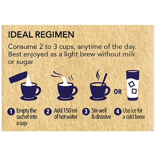 Saffola FITTIFY Gourmet Classic Strong Green Coffee Instant Beverage Mix, 15 Sachets Box-7.webp